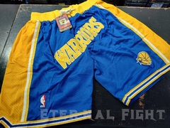 SHORT NBA JUST DON GOLDEN STATE WARRIORS AZUL en internet