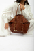 BOLSA TOTE ALL DAY COURO MARROM - loja online