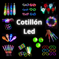 Cotillón Led 50 Personas 100 Art.