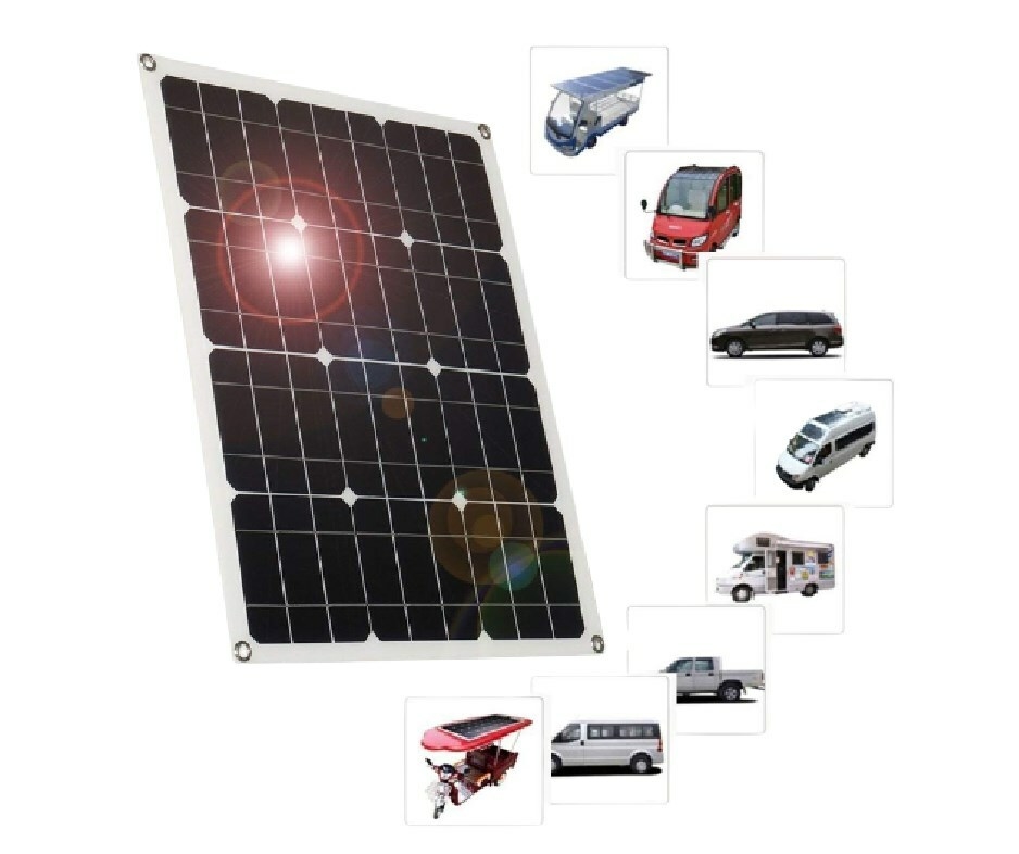 Kit Solar 200W Monocristalino con Bluetooth Tu Tienda Camper