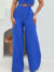 Conjunto cropped e calça pantalona 9649 - loja online