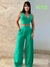 Conjunto de cropped e calça pantalona (9595a) na internet