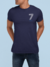 Camiseta 7 Renato - Estampa Branca e Azul - comprar online