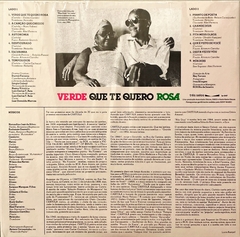 LP CARTOLA - VERDE QUE TE QUERO ROSA (1977/2023) - comprar online