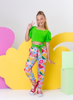 Conjunto polly verde