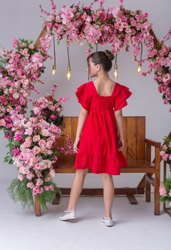 Vestido Clara Vermelho - comprar online