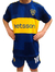 Conjunto Camiseta Y Short Boca Juniors Niñ0