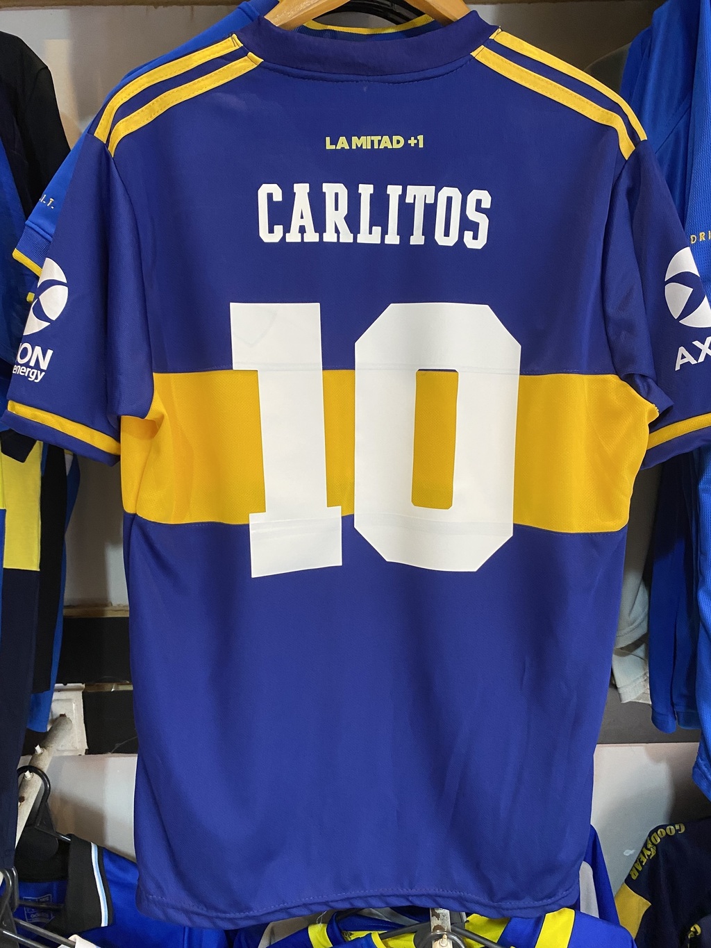 Camiseta Titular Boca 2020 10 Tevez