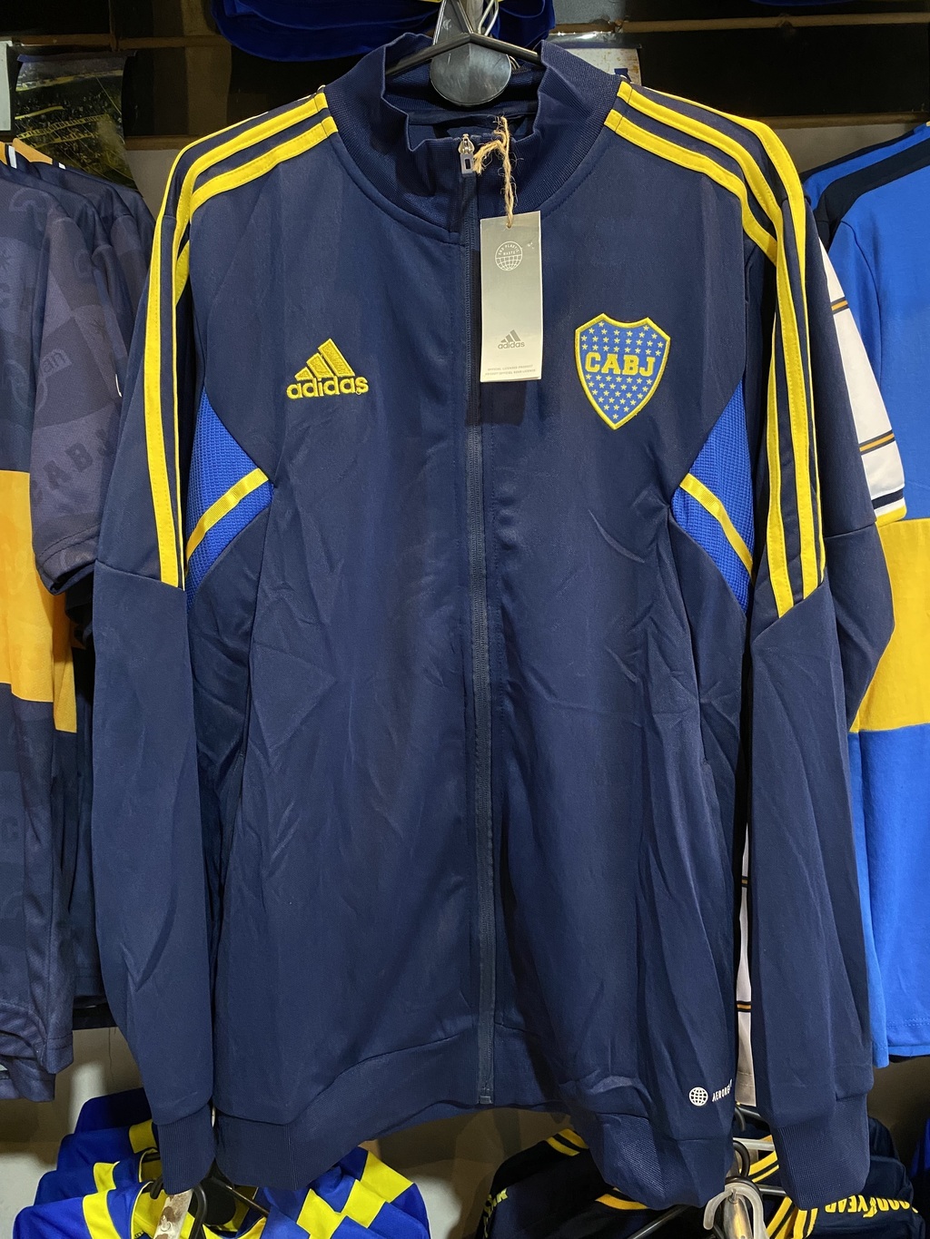 Campera adidas de boca juniors