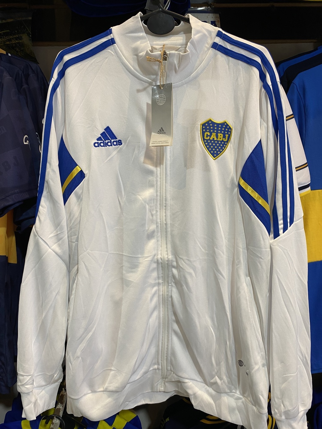 Boca adidas blanca sale