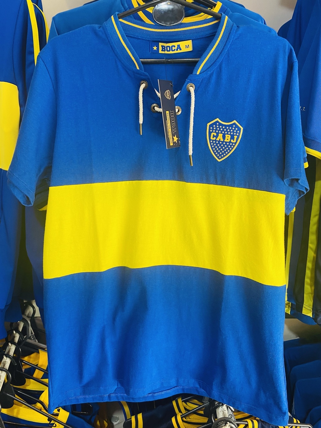 Remera Camiseta Retro Boca Juniors Producto Oficial
