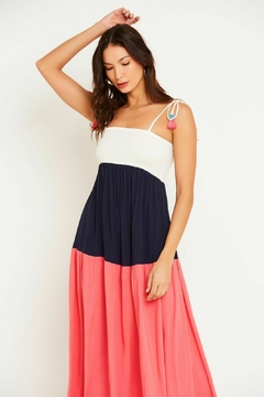 Vestido Flexeiras Tricolor - comprar online