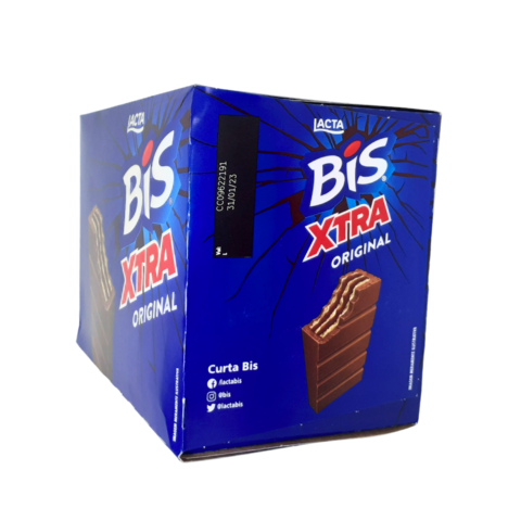 Chocolate Bis Xtra Lacta 24x45g