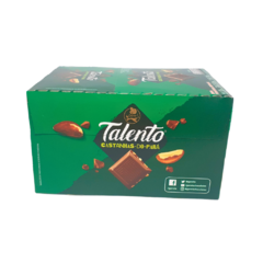 Caixa Display Chocolate Talento Castanha do Pará Garoto 12x85g