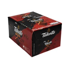 Caixa Display Chocolate Talento Dark Nibs Garoto 15x75g