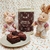 Lata de pedaços de brownie de chocolate 72% • 400g