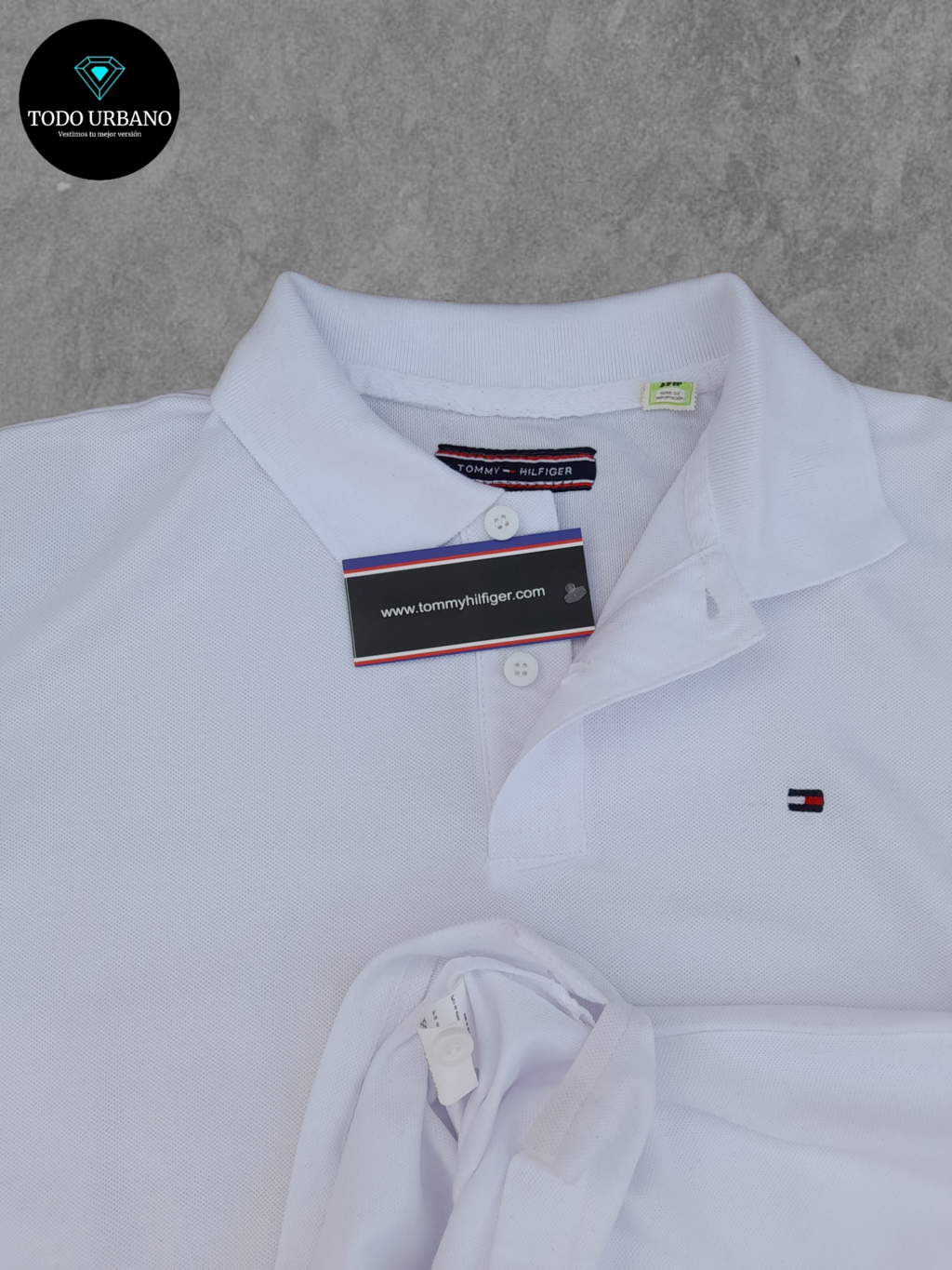 Chomba tommy online hilfiger blanca