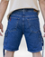 BERMUDA RECTO CARGO CON TIRAS JEANS RIGIDO AZUL - comprar online