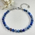 Pulseira pedra natural cianita azul - comprar online