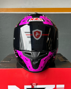 Imagen de TRENDY IT BLACK & PURPLE TINTED + VISOR DE REGALO