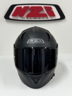 GO RIDER STREAM MATT BLACK VISOR TINTADO + VISOR DE REGALO en internet