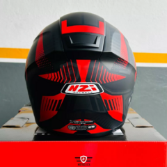 Imagen de EURUS 2 DESERT BLACK & RED MATT TINTED + VISOR DE REGALO