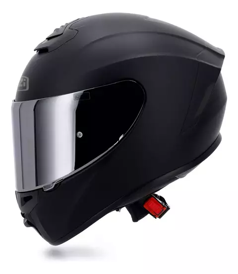 Casco de moto negro polarizado sale