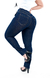 CALÇA JEANS FEMININA - RETA BLUE INFINITY