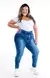 Calça Jeans Feminina - Básica UP Mármore na internet
