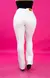 Calça Jeans Feminina - Flare Branca Super White na internet