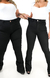 Calça Jeans Feminina - Flare Preta Intense na internet