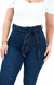 Calça Jeans Feminina - Capri Cinto Faixa Removível - comprar online