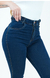 CALÇA JEANS FEMININA - MODELADORA COM CINTO TRANÇA BLUE - BEIDÊ