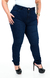 CALÇA JEANS PLUS SIZE - RETA AZUL INTENSE - BEIDÊ