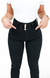 CALÇA JEANS FEMININA - RETA CHAPA BARRIGA PRETA - BEIDÊ