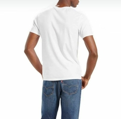 Camiseta branca slim Branca Manga Curta - Levi's® - Drama Public