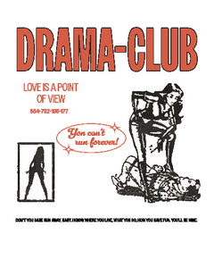 Camiseta Off-White Drama Lovers - Drama Club - Teste na internet