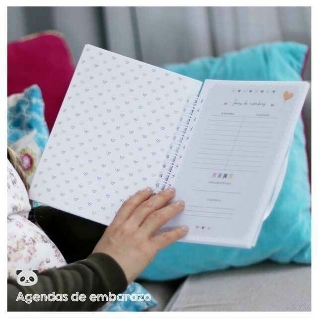 Diario de Embarazo: Agenda embarazo - Para registrar los 9 meses