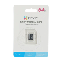 Tarjeta MicroSD Ezviz 64GB (14 días de grabación)