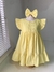 Vestido Catarina Amarelo - Carinha de anjo