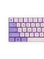 Keycaps Lilás Emilia XDA PBT — 124 Teclas