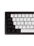 Keycaps Branco e Preto Doubleshot Retroiluminado - 124 Teclas