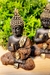 Buda Atmanjali Mudra Amor Namastê Preto 7 CM na internet