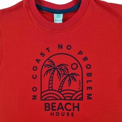 8856 Remera Beach House roja - comprar online