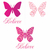 Stencil Duplo 14X14 Opa 1370 Borboleta Believe