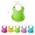 Babador Liso de Silicone Varia Cores - Color Baby BB001 - comprar online
