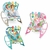 Cadeira de balanço Descanso Vibratoria para bebê Color Baby Encantada R9217