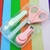 Kit Manicure com Estojo transparente Color Baby - 4 peças - Loja Malu