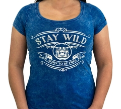 Stay wild azul