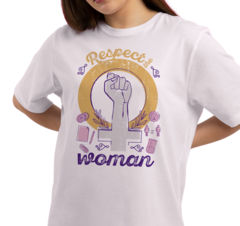T-shirt - Woman Respect
